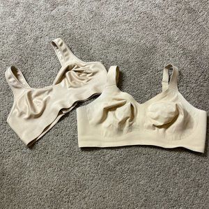 Evelyn bobbie the beyond Bra nude size m, other wire free bra 34F 34ddd